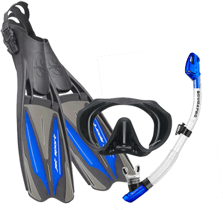 Warm Water Packages - Scubapro Spectra Dry Snorkel - Bronze / Black (500x500), Png Download