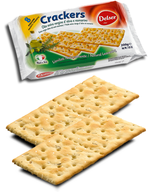 Crackers Al Rosmarino - デルセール ソルティンクラッカー 200g (300x405), Png Download