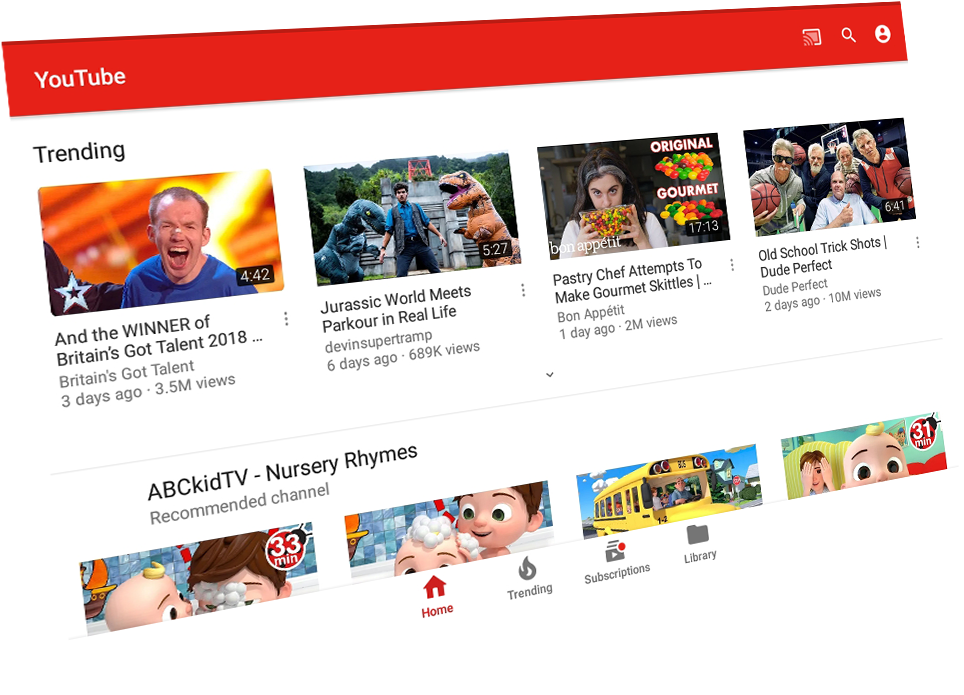 Unlimited Streaming For All Devices - Web Page (1300x832), Png Download