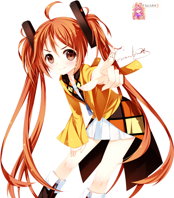 Png - Black Bullet Enju Aihara (619x700), Png Download