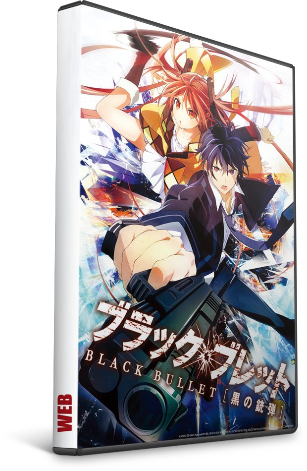 Black Bullet Subs Español - Black Bullet (620x950), Png Download