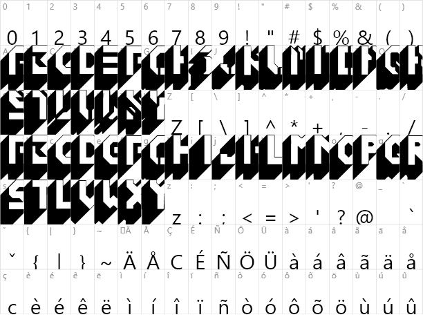 Retro Blockbuster Example Blockbuster Character Map - Character Map (612x459), Png Download
