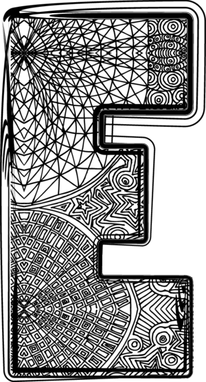 E Fancy (300x554), Png Download