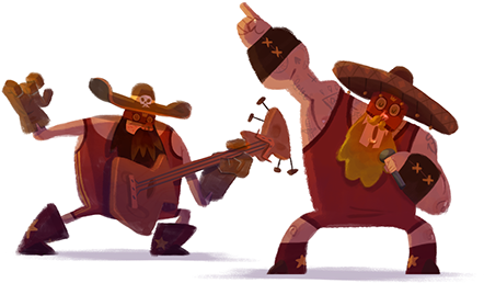 Banda Mas Machota Del Universo Luchador El Mustacho - Toy (600x316), Png Download