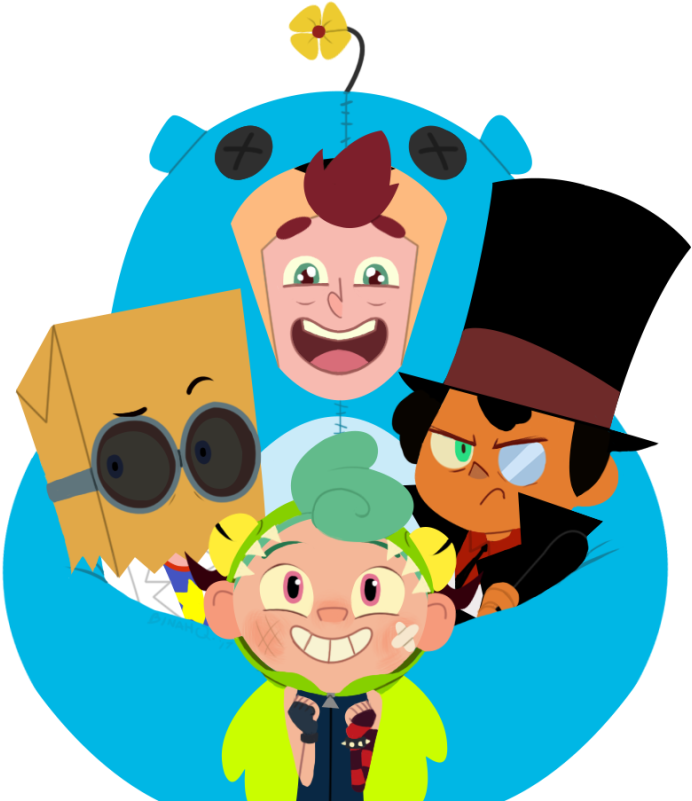 Pin Cute Camping Clipart - Camp Camp And Villainous (744x800), Png Download