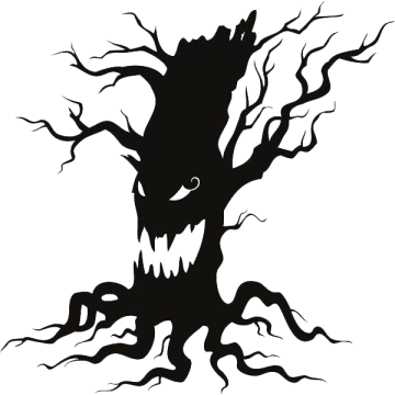 Halloween Tree - Tree Halloween (360x360), Png Download