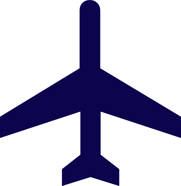 Simbolo De La Aeropuerto (582x598), Png Download