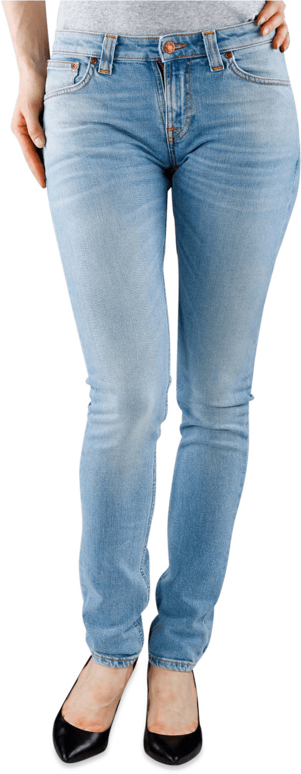 Nudie Skinny Lin Women (1200x1600), Png Download