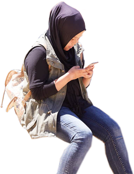 How Tech Is Changing Childhood - Sitting (1500x1000), Png Download