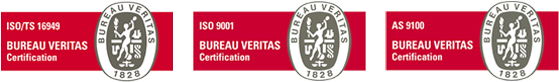 Badges-new - Bureau Veritas Iso Logo (558x238), Png Download