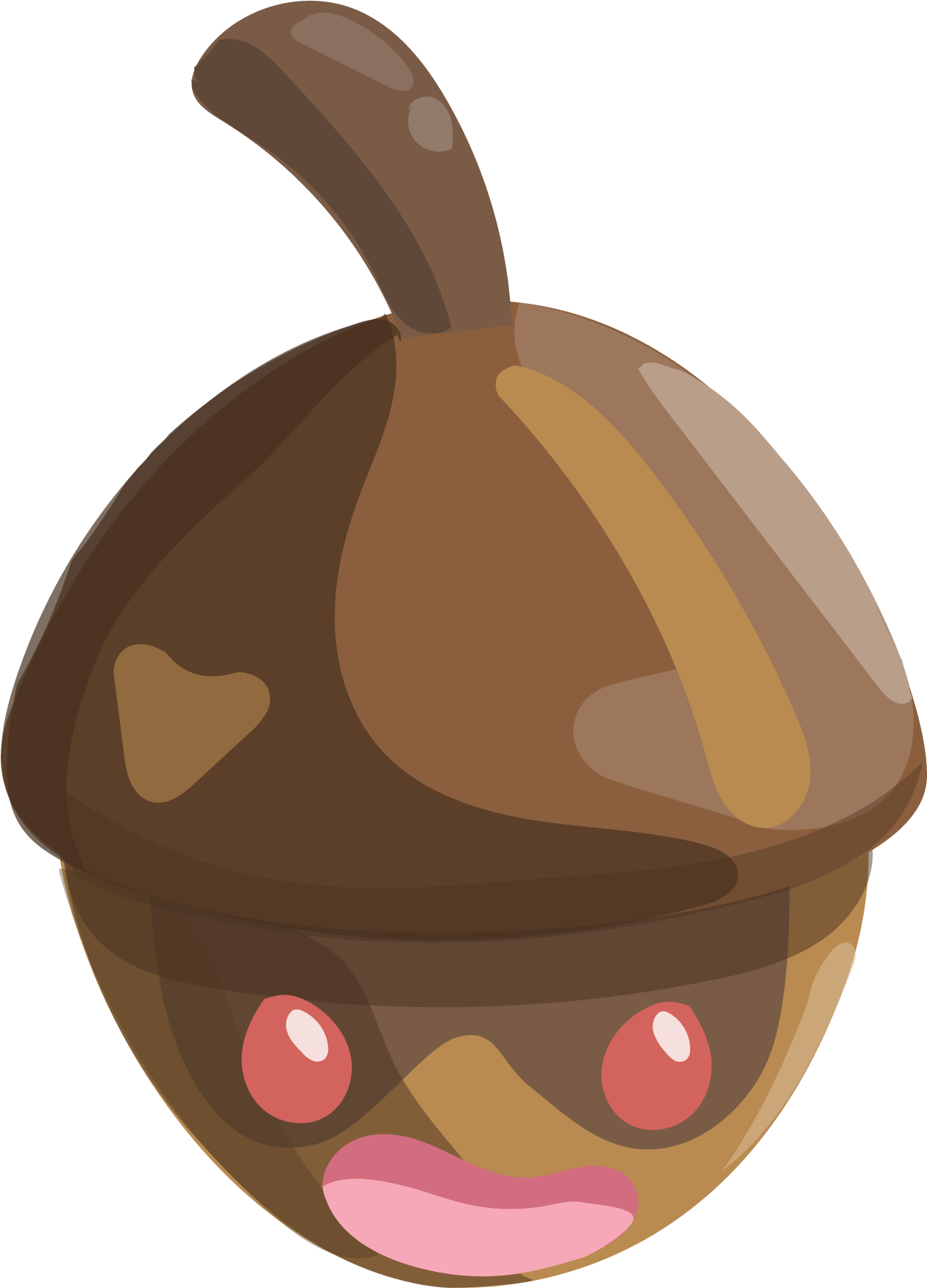 Acorn - Portable Network Graphics (1267x1758), Png Download