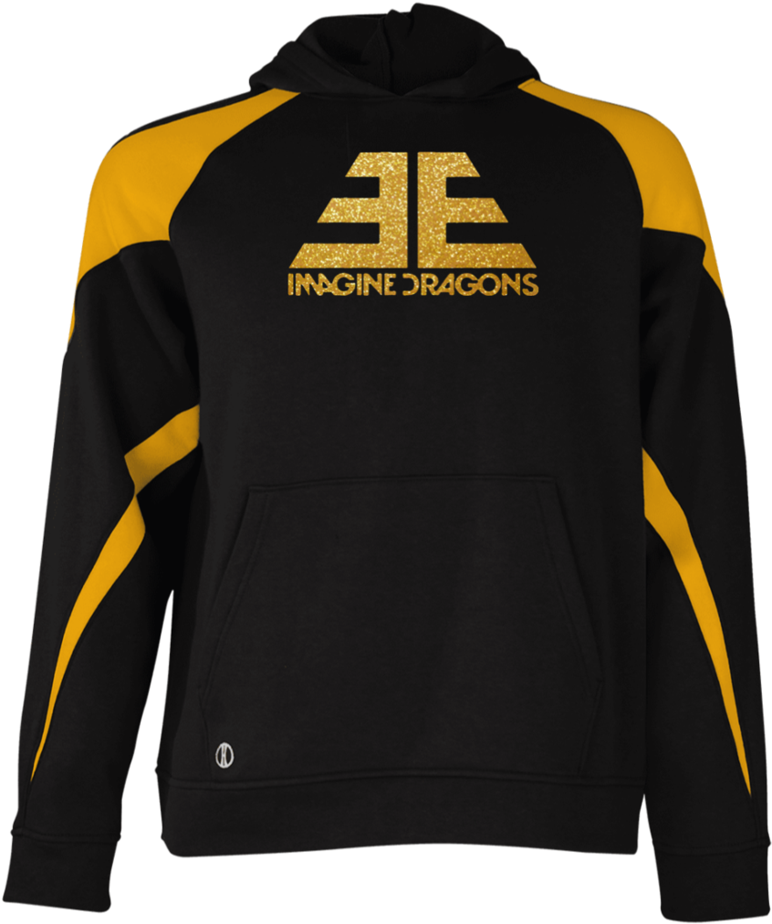 Imagine Dragons Youth Colorblock Hoodie Sweatshirts - Merry Christmas Dog Ugly Christmas Sweater (1024x1024), Png Download