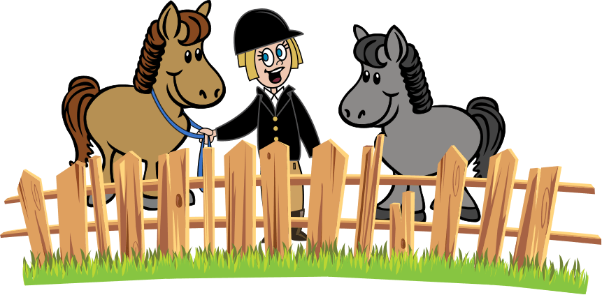 Horse Clipart Summer Camp - Horse (861x423), Png Download