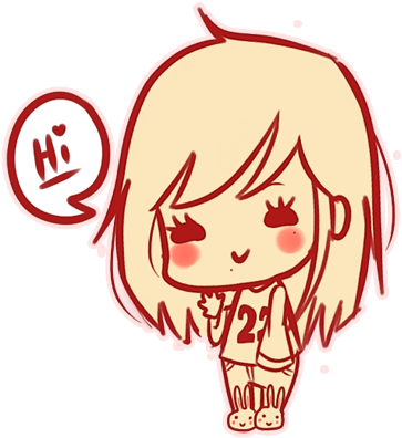 Cabello Kawaii Dibujo (400x427), Png Download