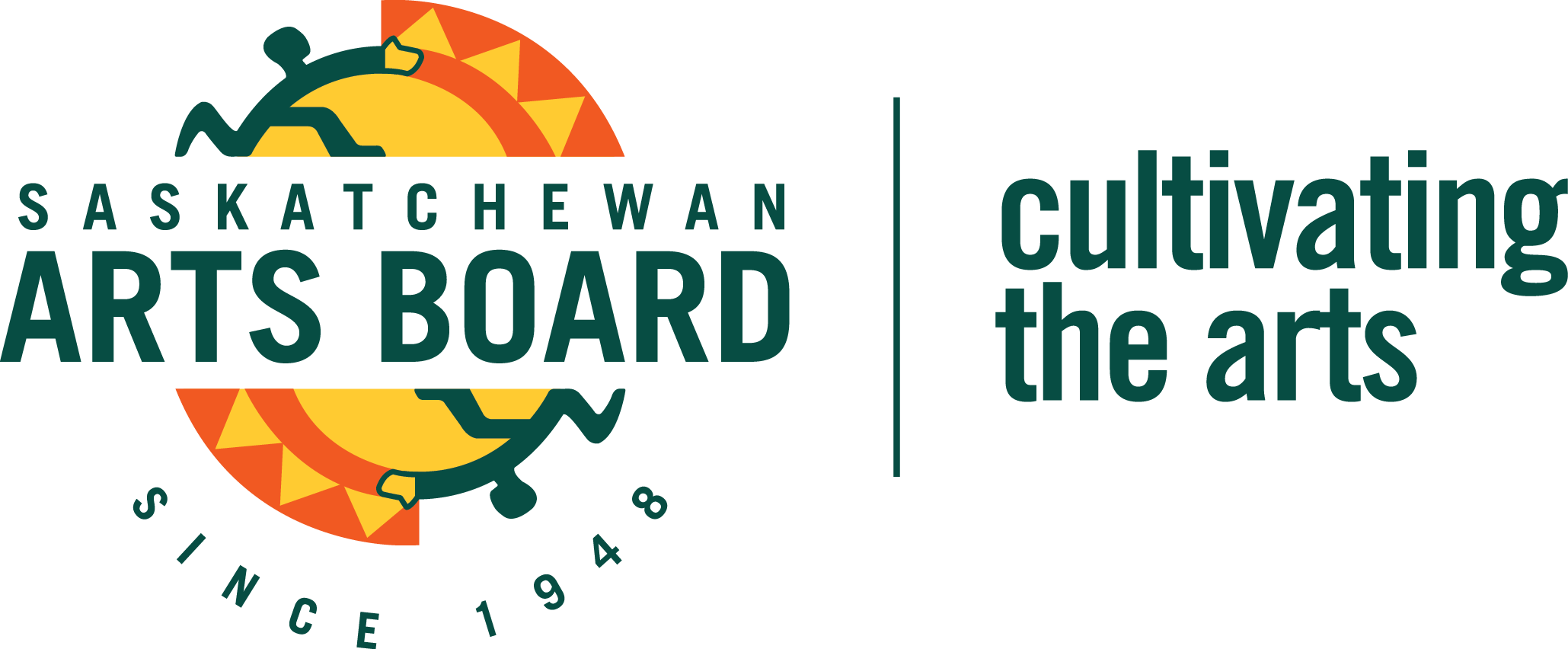 Saskatchewan Arts Board Logo (2059x852), Png Download
