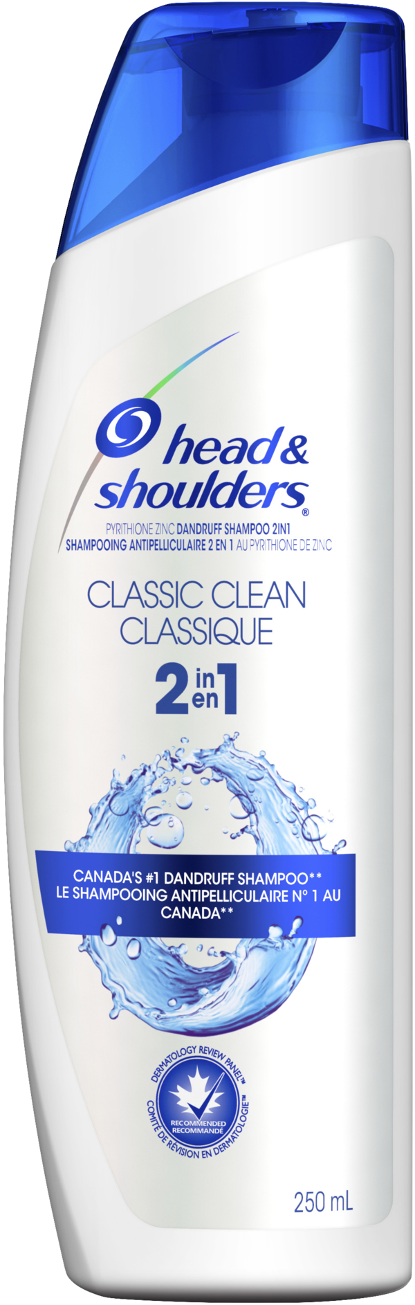 Classic Clean For Normal Hair Pyrithione Zinc Dand (600x1886), Png Download