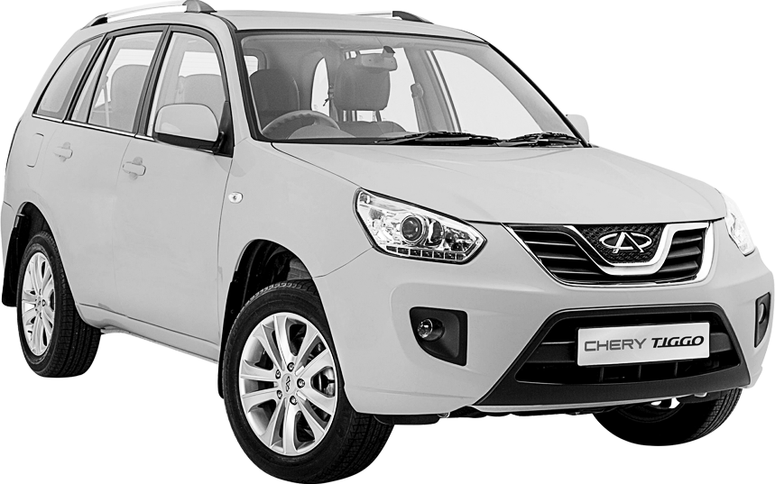 Tiggo-silver - Chery Tiggo Png (859x537), Png Download