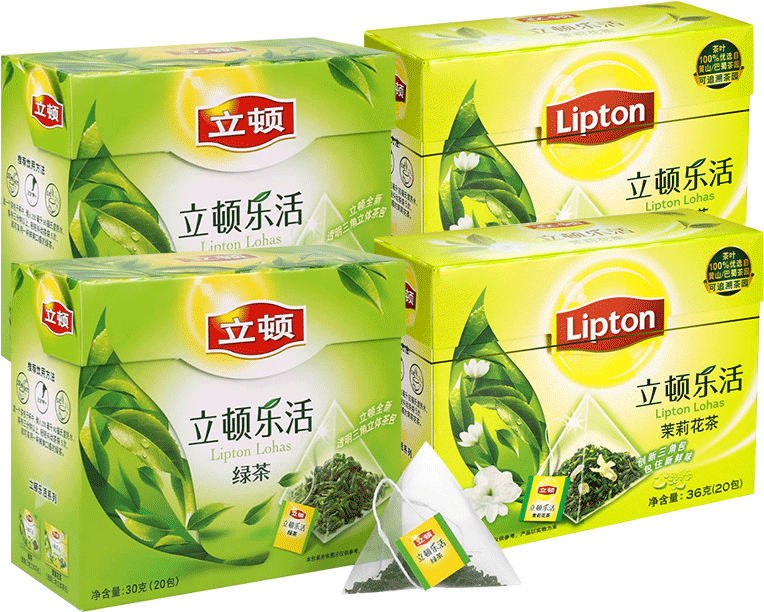 Lipton Lipton Tea Bags Lo Live Triangle Tea Bags Green - Tea Bag (800x800), Png Download