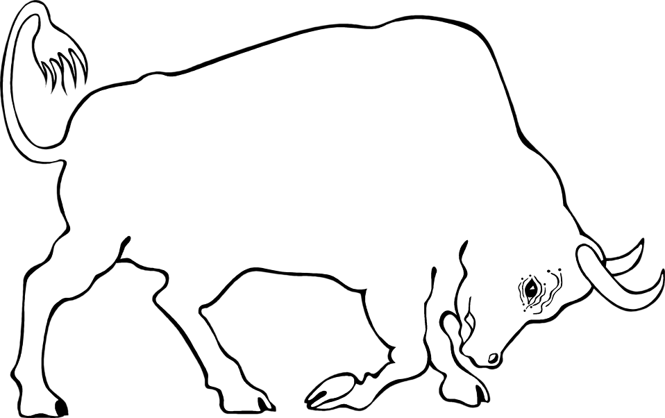 Bull Free Stock Photo Illustration Of A Bull - Tudor City Steakhouse (958x602), Png Download