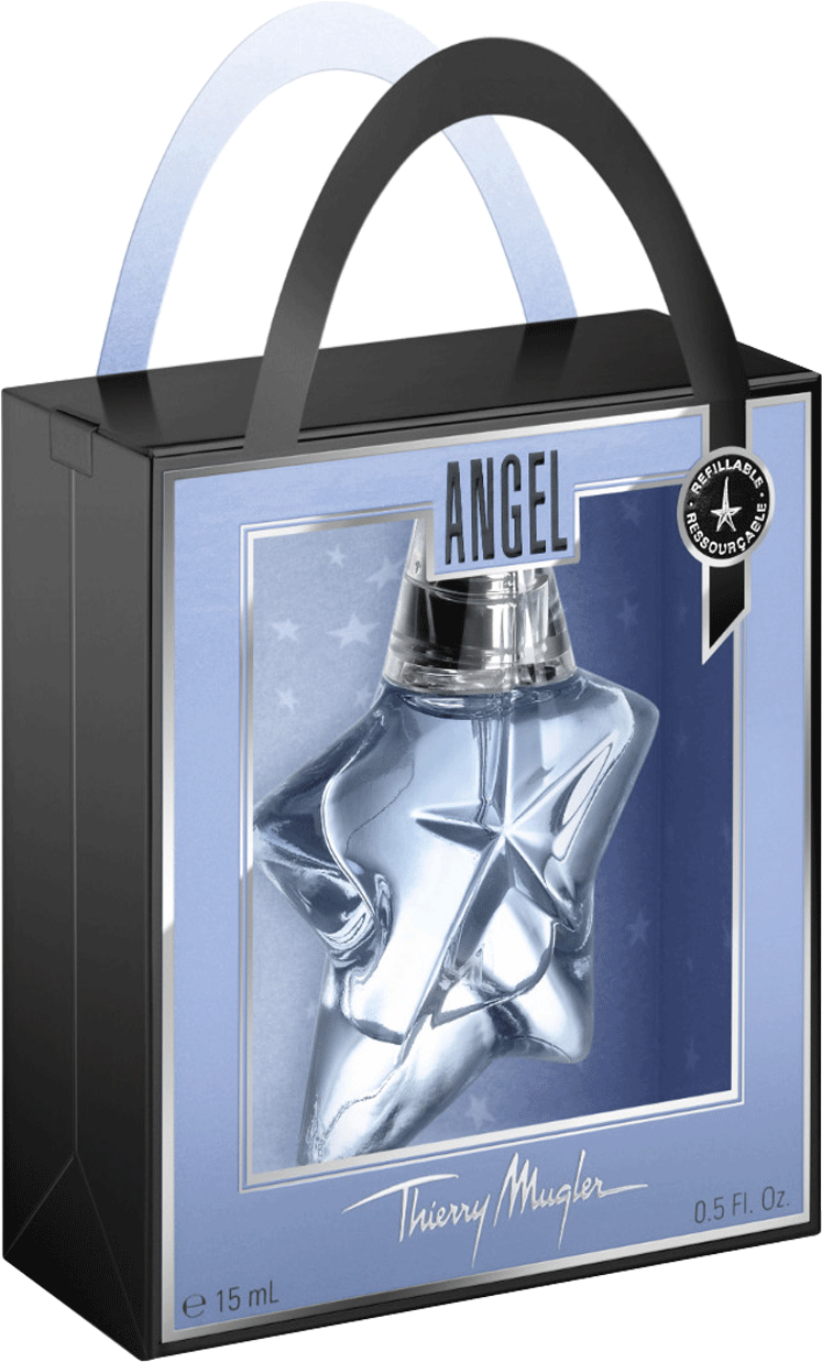 Angel Seducing Offer - Thierry Mugler Angel 15ml Refillable Edp Spray (1400x1400), Png Download