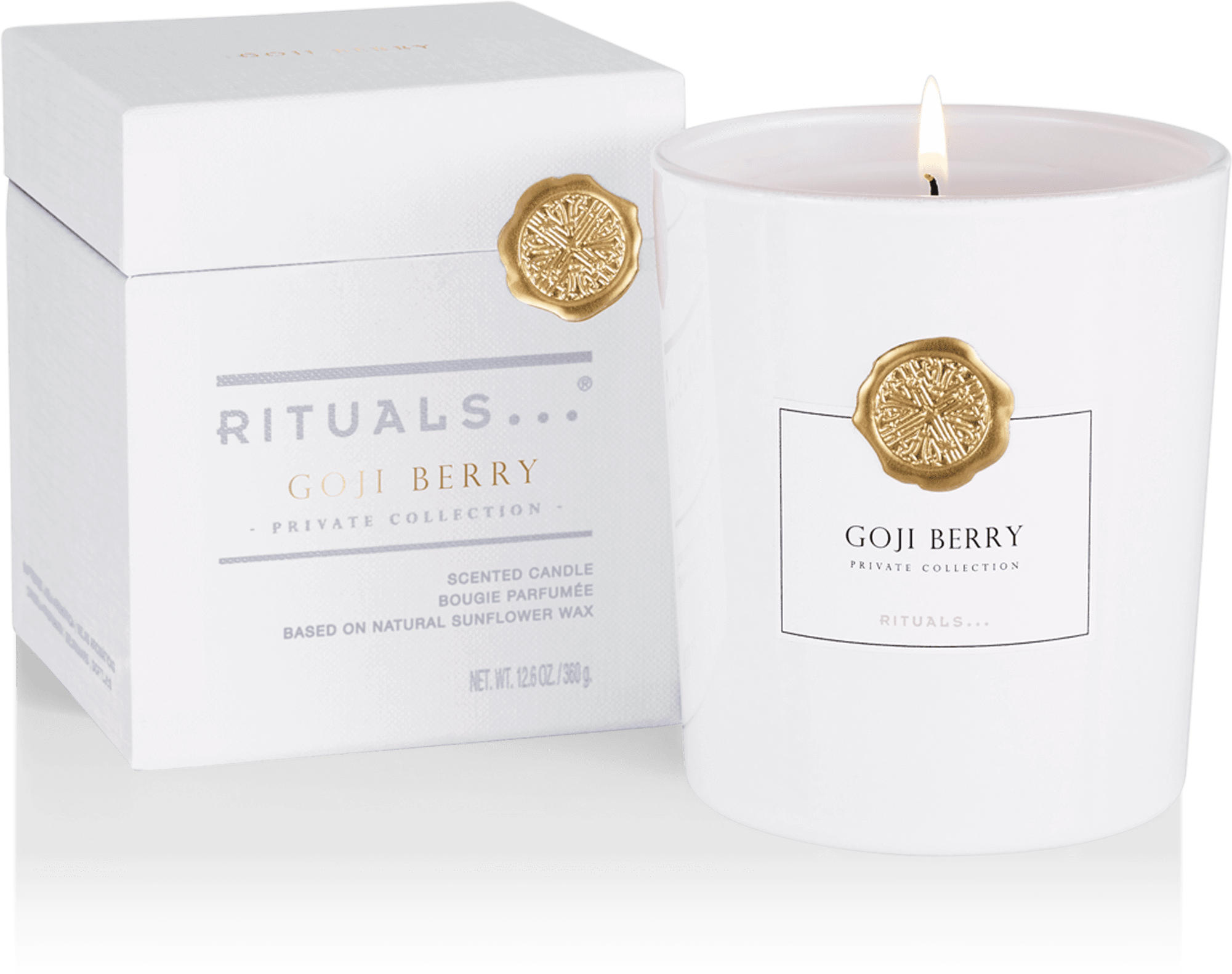 Goji Berry - Rituals 'holy Basil' Scented Candle (2000x2000), Png Download