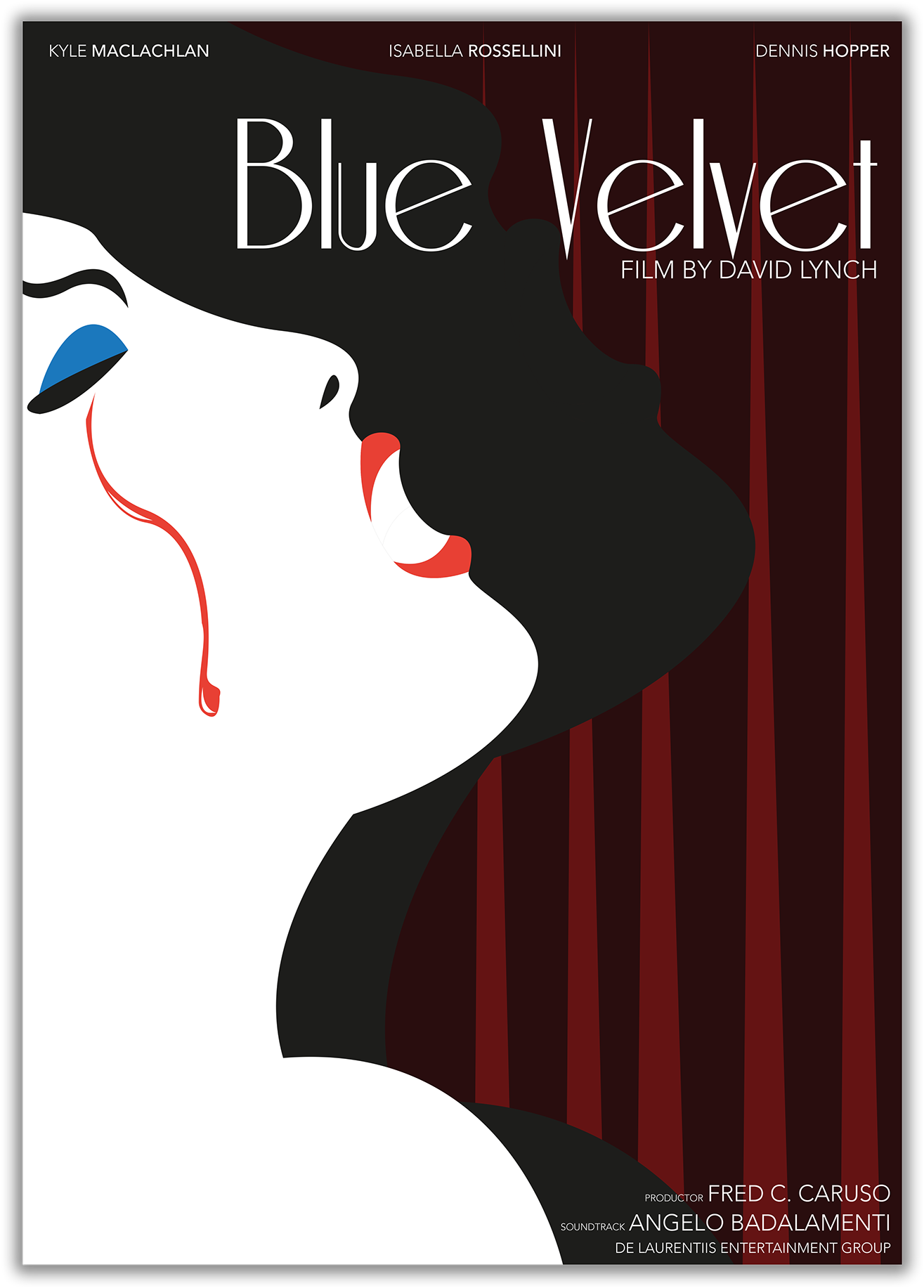 Een Filmposter Voor Een Film Van David Lynch - Poster (1400x1918), Png Download