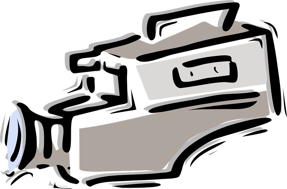 Download Png Image Report - Video Camera Clip Art (960x633), Png Download