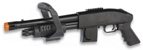 Escopeta Asa De Carga Superior Mossberg 590 - Mossberg 590 Chainsaw Airsoft (470x470), Png Download