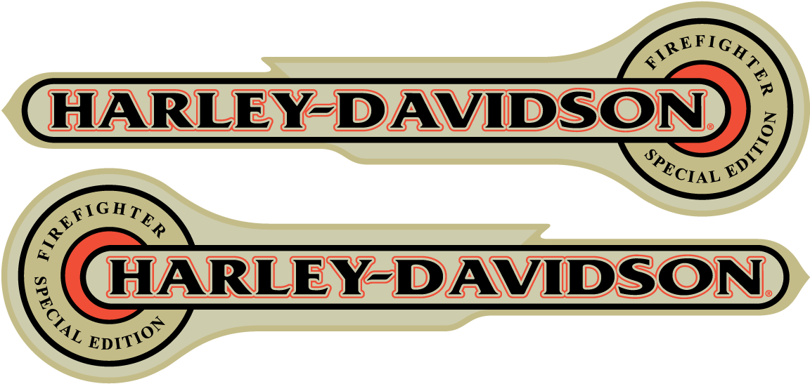Harley Davidson Firefighter Special Edition Tank Emblems - Logo Vettoriale Harley Davidson (1200x1200), Png Download