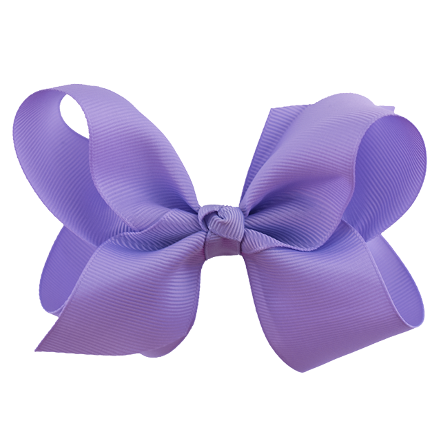 Grosgrain Ribbon Hair Bow Large - Hair (640x640), Png Download