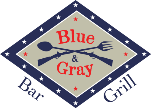 Blue & Gray Bar - Blue And Gray Bar And Grill (500x359), Png Download