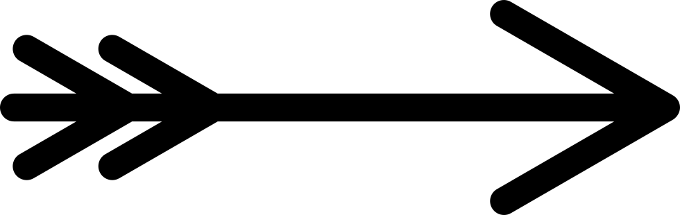 Indian Arrow Png - Indian Arrow Icon Png (980x310), Png Download