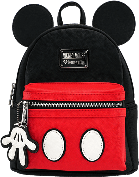 Disney Apparel Mickey Suit Mini Backpack - Loungefly Disney Mini Backpack (480x592), Png Download