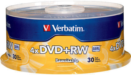 Verbatim Dvd Rw - Verbatim Dvd R (573x430), Png Download