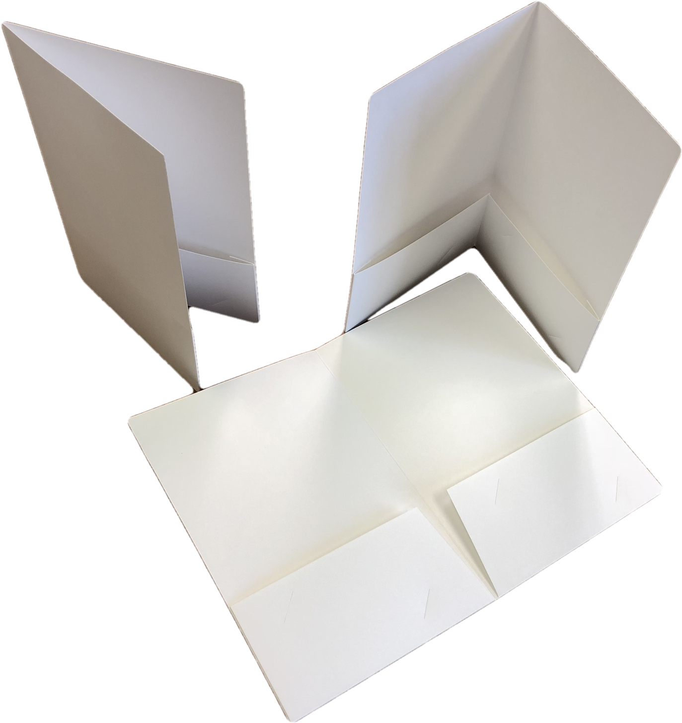 6×9 12pt C1s Blank/white Presentation Folders - Wood (2016x1512), Png Download