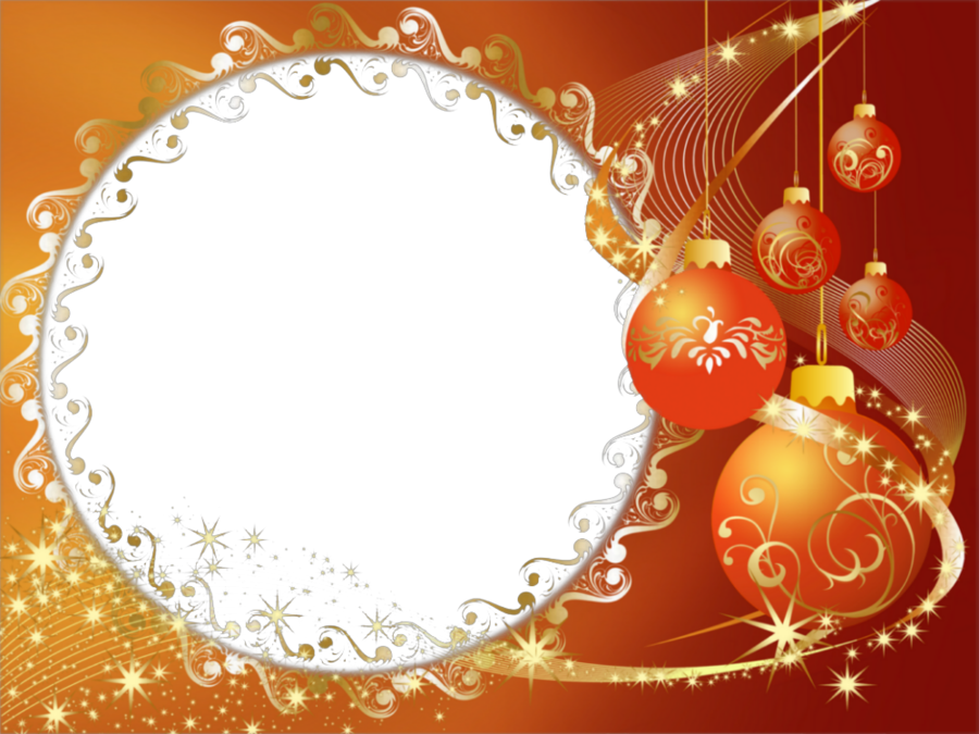 Download Marcos Navideños 2016 Clipart Christmas Day - Marcos Para Fotos Navidad Png (900x675), Png Download