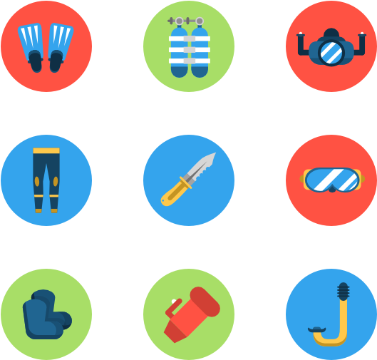 Diving - Icon (600x564), Png Download