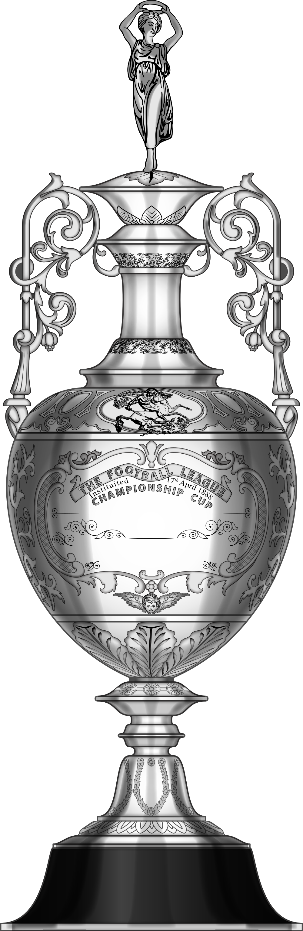 Open - Uefa Champions League Cup Svg (1000x3066), Png Download