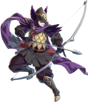 Bow Fighter (340x388), Png Download