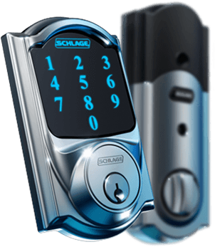 Hero Bolt Connect - Schlage Be469 (400x359), Png Download