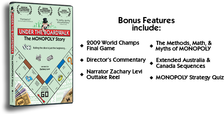 Under The Boardwalk Dvd - Under The Boardwalk: The Monopoly Story (dvd) (800x405), Png Download
