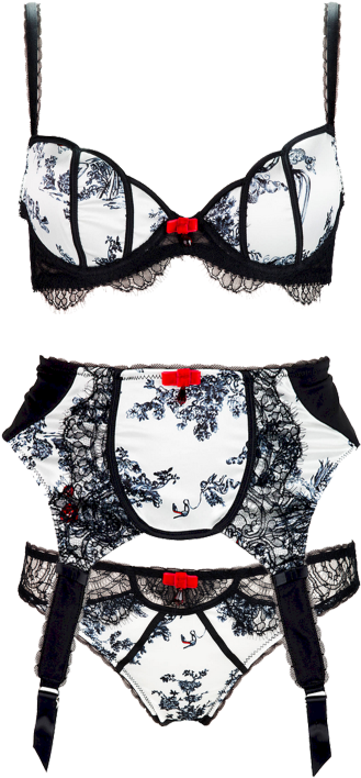 This Is Transparent Btw Dita Von Teese Christian Lacroix - Undergarment (500x707), Png Download
