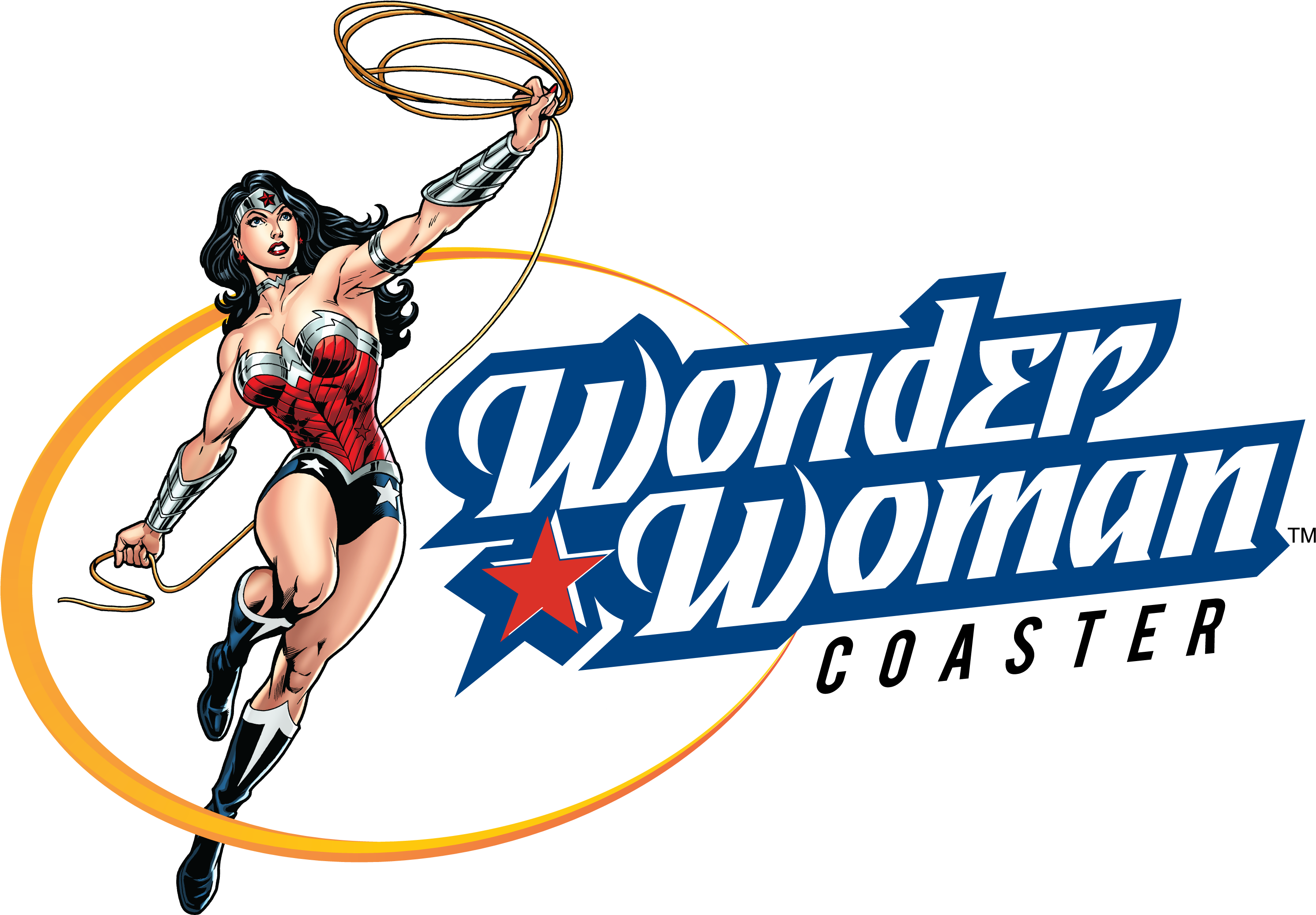 Wonder Woman Golden Lasso Logo (2992x2175), Png Download