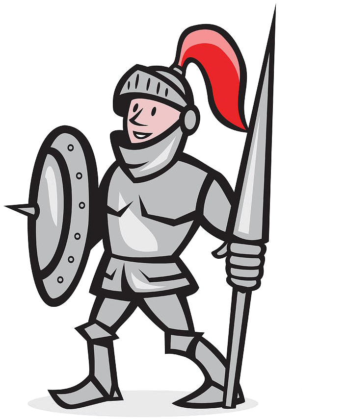 Knight Png Picture - Knight In Armor Cartoon (900x900), Png Download