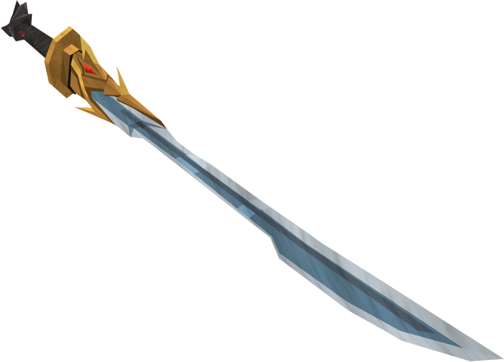 Auspicious Katana - Longbow (982x706), Png Download