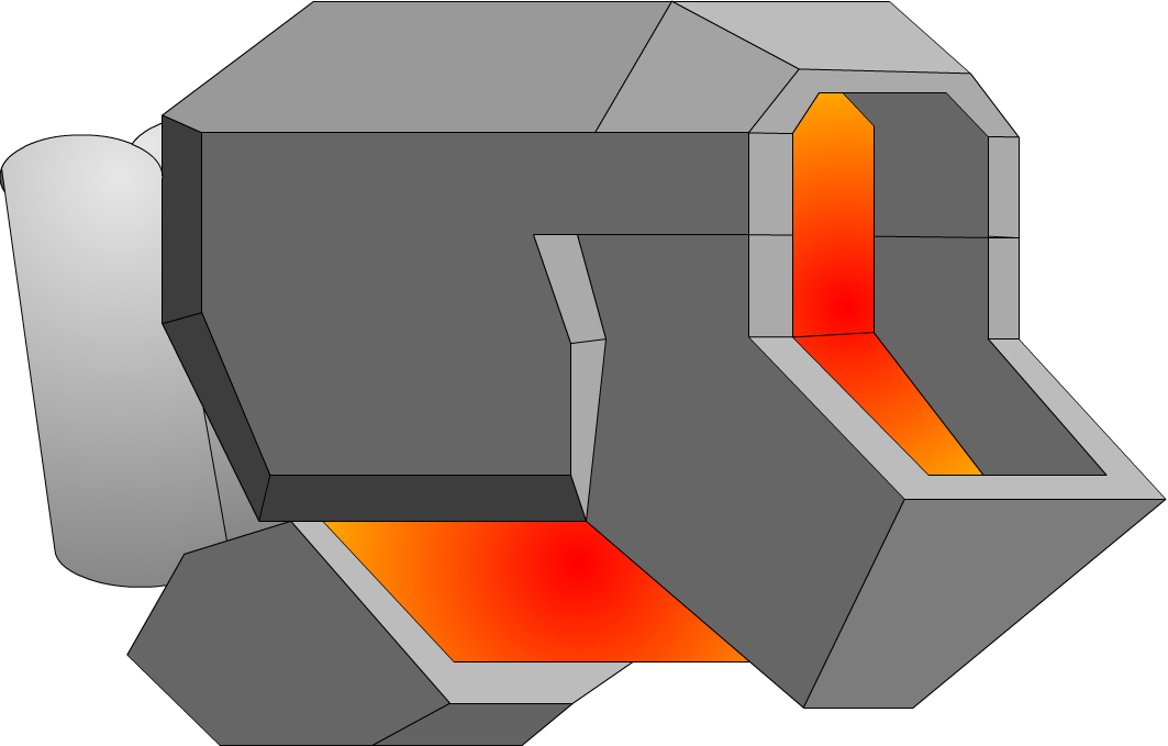 Volcano (1063x679), Png Download