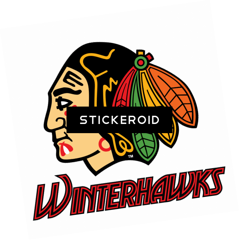 Portland Winterhawks Logo - Portland Winterhawks (812x813), Png Download