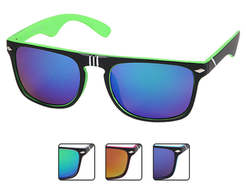 Sunglasses Panto Nerd Style Diamond Tip 400uv Colorful - Sunglasses (350x263), Png Download