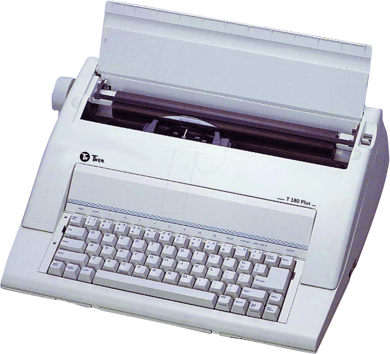 Portable Typewriter Twen Twen 180 Plus - Nakajima Electronic Typewriter Ax 150 (1320x1200), Png Download