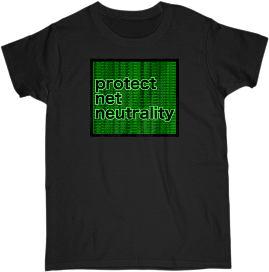 Net Neutrality - Shirt (600x600), Png Download